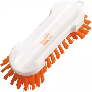 Haug Bürsten Anti-Bac rengöringsborste 88306 vit/orange plast