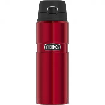 THERMOS Stainless King vakuumisolerad flaska 0,7 L röd 4010248070