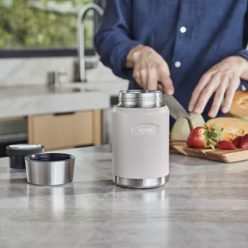 THERMOS ICON termobehållare grå 0,71L isolerbehållare 4120323071