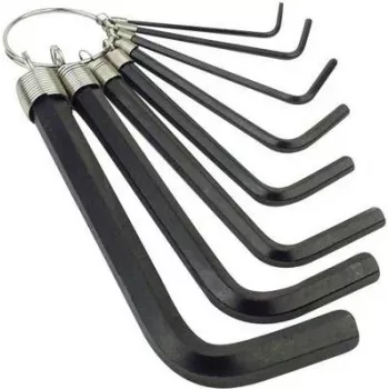Brüder Mannesmann 8-delat insexnyckelset M180-10CV