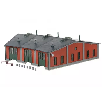 Märklin 72887 lokstallsbyggsats, spår H0