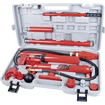 BRÜDER MANNESMANN hydrauliskt karosserireparationssats 10 t, 16-delar (094-T-10)
