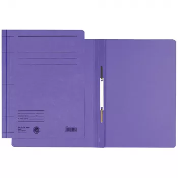 LEITZ Rapid A4 arkivmapp, manillakartong, violett, 250 g/m², 250 blad kapacitet, metallmekanism, 25-pack (3000-00-65)