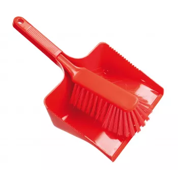 Haug Bürsten FC88921U sopset i röd plast, 35 cm bred