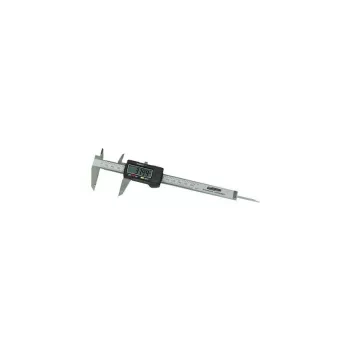 Brüder Mannesmann digitalt skjutmått M823-160, 0-150 mm, 0,01 mm upplösning, aluminium, med etui