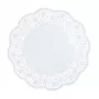 PAPSTAR runda tårtpapper, 30 cm, vita, 100 st (12263)