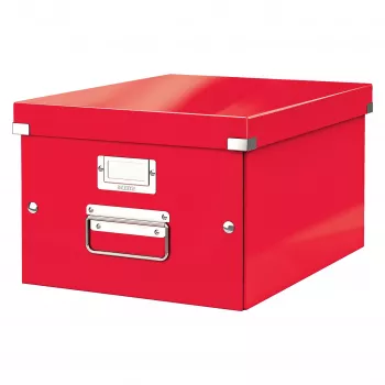 Leitz Click & Store WOW arkivlåda av kartong röd 60440026