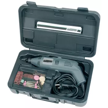 BRÜDER MANNESMANN höghastighetsslipset, 50 st, 135 W, i förvaringsväska M92575