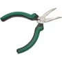BRÜDER MANNESMANN GREEN LINE elektronik böjd spetstång 125 mm, verktygsstål, grön/silver/svart M 1070-5