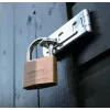 ABUS 85/50 massivt mässingslås 50 mm med härdad stålbøgel, 2 nycklar 806315