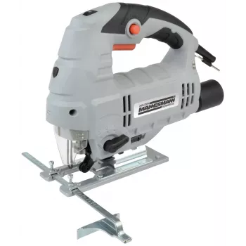 BRÜDER MANNESMANN M12781 800W elektronisk pendelsticksåg med 4-stegs pendelrörelse, verktygsfritt sågbladsbyte, 0-3000 slag/min, 80mm skärdjup i trä