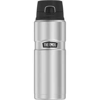 THERMOS Stainless King vakuumisolerad flaska 700 ml svart 4010233070