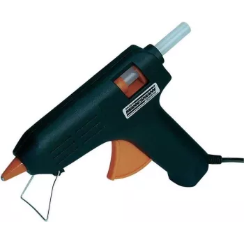 Brüder Mannesmann limpistolset 7-delat M49200 | 20 W, 11 mm limstift, integrerat stöd