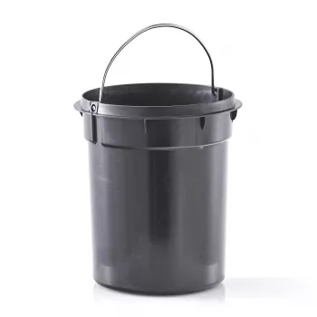 Zeller 18222 stålpedalhink 3L, grå
