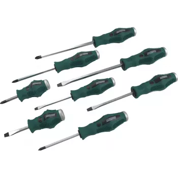 Brüder Mannesmann 8-delat skruvmejselset M11400