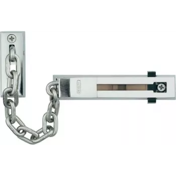 ABUS SK66 N SB dörrkedja, nicklad, säkerhetsnivå 3