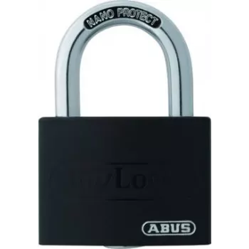 ABUS myLock T65AL/40 svart hänglås 40 mm aluminiumkropp härdad stålbøgel 802867