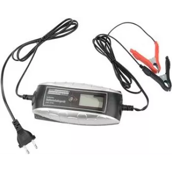 Brüder Mannesmann M12715 6V/12V 0,8A automatisk batteriladdare för bly-syra-batterier