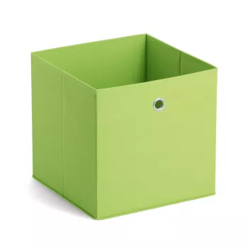 Zeller 14114 nonwoven-förvaringslåda, 30 L, 32 x 32 x 32 cm, grön