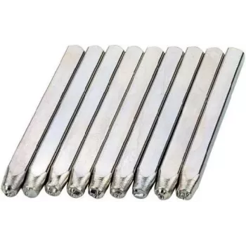 Brüder Mannesmann 9-delat siffersstämpelset 3 mm (243-Z-3MM)