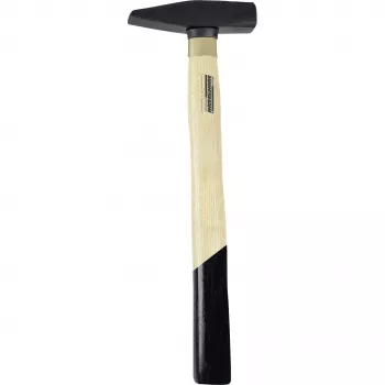 BRÜDER MANNESMANN slägghammare 300 g DIN 1041 med svetsat stålrörsskaft, krysslag, ergonomiskt grepp, färgkontrasterande design 76503