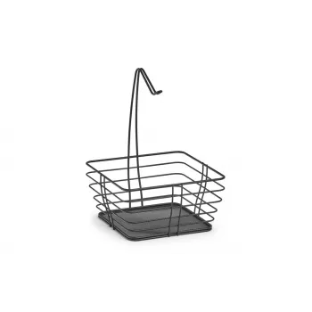 Zeller fruktkorg svart 36 x 26 cm (27420)