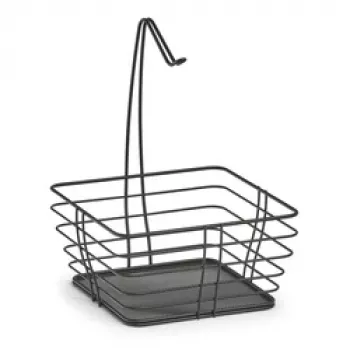 Zeller fruktkorg svart 36 x 26 cm (27420)