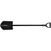 BRÜDER MANNESMANN M63120 metallspade 1180 mm svart för gräsavstickning och rotkapning