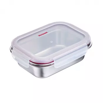 Westmark Rondo rostfri livsmedelsförvaringsburk, 600 ml, silver 23662270