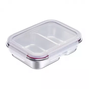 Westmark rostfri lunchlåda 450+280 ml, silver 23722270
