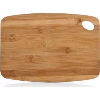 Zeller bambuskärbräda brun 38x28x1,5 cm 25230
