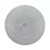 Zeller 6-delat silverfärgat platset med urtag (27002)
