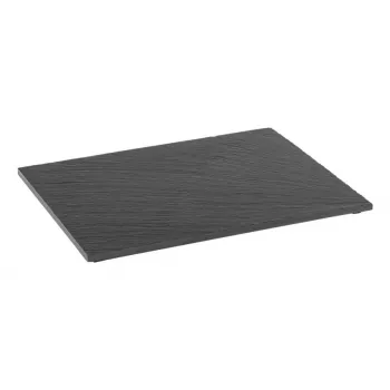 APS naturskifferplatta VALO, 325 x 265 mm, antracit, 6-9 mm tjock, möbelskyddande fötter, 1 st 1003