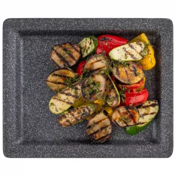 APS FROSTFIRE GN 1/2 aluminiumbakplåt med non-stick, silver-svart, 325 x 265 mm 30501