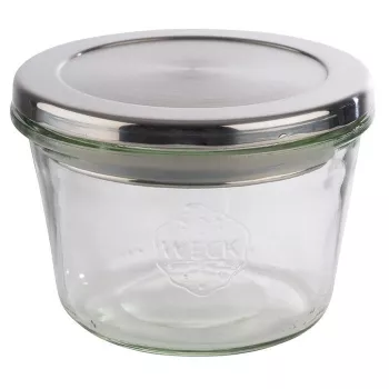 APS lock för Weck-glas, rostfritt stål med gummipackning, diskmaskinssäker, 1 st (82360)