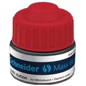 Schneider Maxx 665 påfyllningsbläck, röd 166502