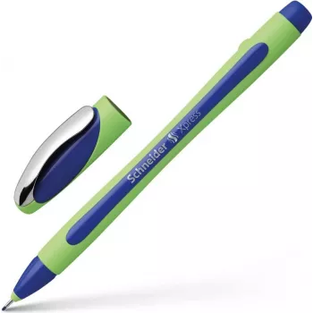 Schneider Xpress finelinerpenna blå - vattenbaserat bläck, 0,8 mm fiberspets 19003