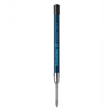 SCHNEIDER Express 735 kulspetspenna-refill, fin, svart, G2 standard, 10 st 7351