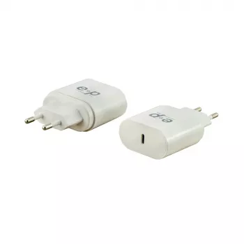 E+P AC211 1-port USB-C väggladdare 25W USB PD 3.0 PPS vit