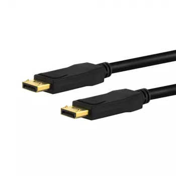 E+P DisplayPort-kabel 5 m DP2/5 – 4K 60 Hz, förgylld, trippelskärmad 1538005