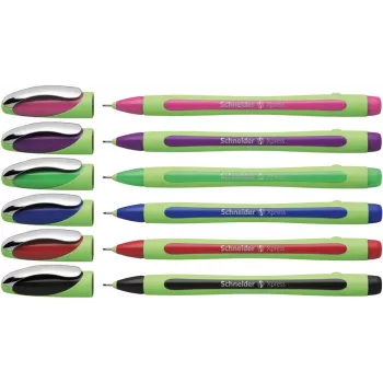 Schneider Xpress fineliner olika färger 0,8 mm (6-pack) 190086