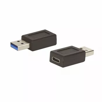 E+P CC371 USB-C kompaktadapter USB-A-kontakt till USB-C-uttag