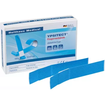 Holthaus Medical YPSITECT fingerplåster 40602 blå 2,0 x 12,0 cm 100 st