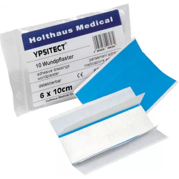Holthaus Medical YPSITECT blått elastiskt plåster 6 x 10 cm, 10 st 40628