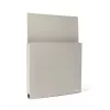 DURABLE självhäftande broschyrhållare grå DIN A4 245 x 27 x 330 mm 507210