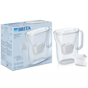 Brita Style vattenfilterkanna, 2,4L, vit, MAXTRA+ filter ingår