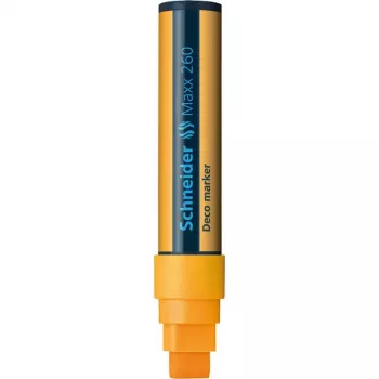Schneider Maxx 260 Deco kritmarker, 5-15 mm, orange 126006