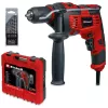 Einhell TC-ID 720/1 E Kit slagborrmaskin 720 W med 5-delat borrset och bärväska 4259846