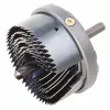 wolfcraft multihålsåg Ø 25–65 mm, 6 sågblad, skärdjup 23 mm (2165000)