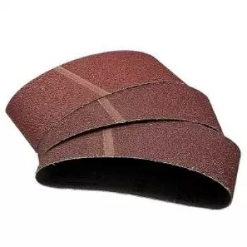 Wolfcraft 1916100 slipbandsset, 533 x 75 mm, korn 40/80/120, 9 st